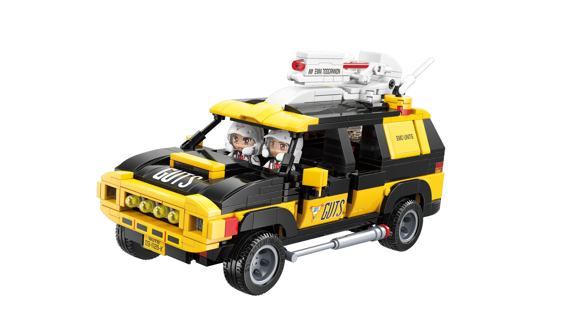 Ultra Heroes Vehicles Series Delam Patrol Vehicle